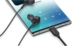 SAMSUNG Earphones USB Type-C EO-IC100, Sound by AKG, In-ear Headset Black, Wired
