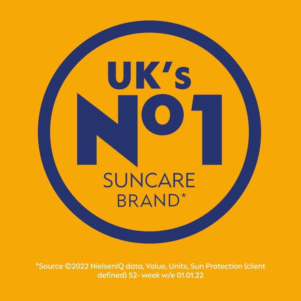 NIVEA SUN Protect & Moisture Sun Spray SPF 50+ (200ml) Moisturising Suncream Spray with SPF 50+ Advanced Sunscreen Providing Immediate Effective UVA + UVB Protection