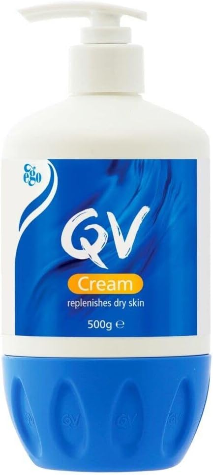 Ego QV Cream for Dry Skin 500g - Moisturizing & Hydrating Skincare for Sensitive Skin