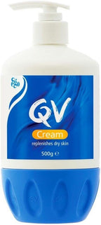 Ego QV Cream for Dry Skin 500g - Moisturizing & Hydrating Skincare for Sensitive Skin