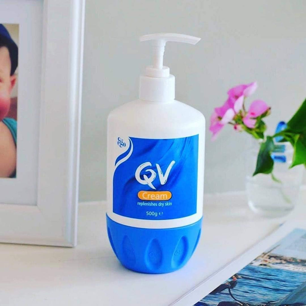 Ego QV Cream for Dry Skin 500g - Moisturizing & Hydrating Skincare for Sensitive Skin