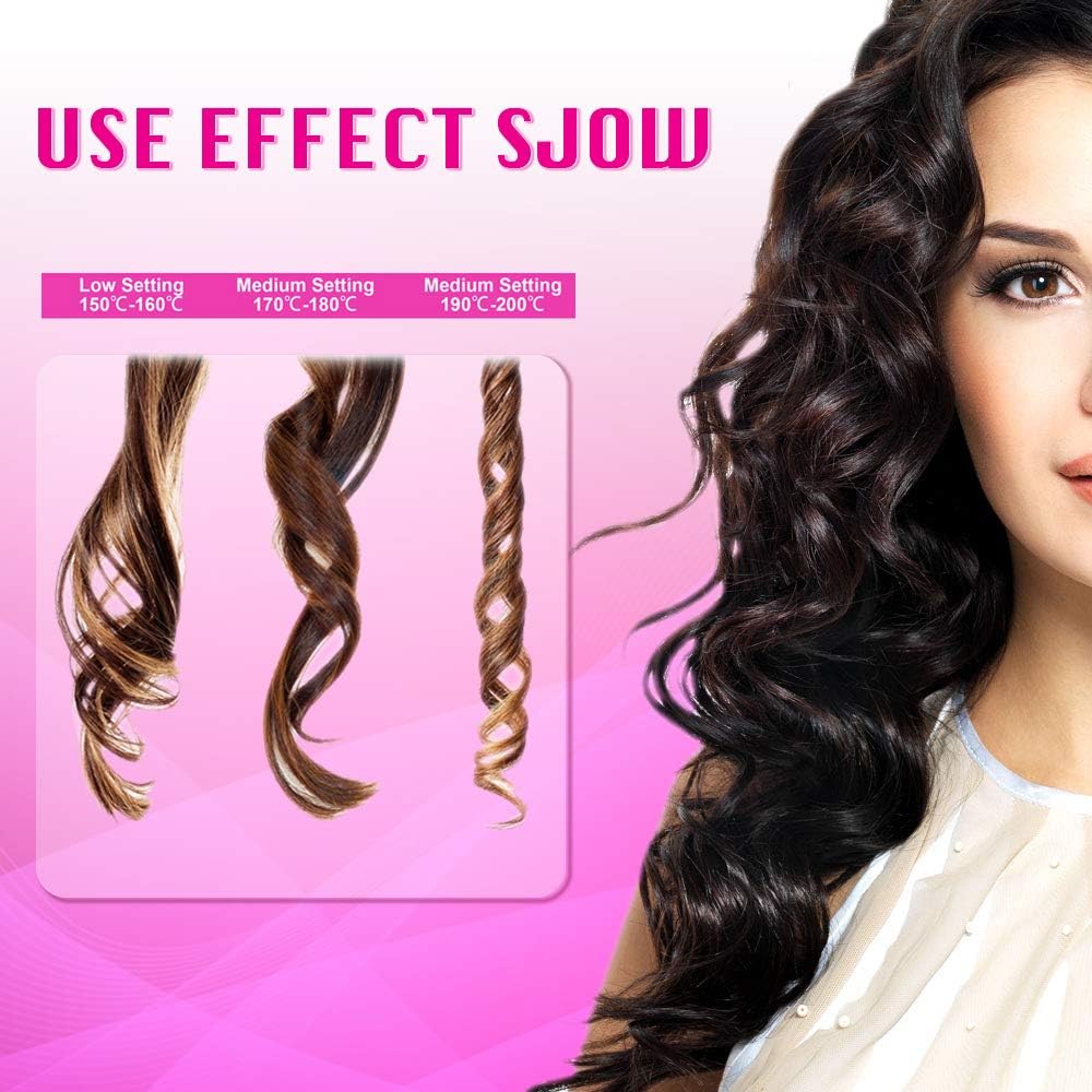 Wireless Automatic Curling Iron with Rechargeable Battery