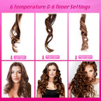 Wireless Automatic Curling Iron with Rechargeable Battery