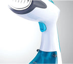 BLACK+DECKER Handheld Fabric Steamer with Steam Jet Button and Lint Remover 1200W 260ml White/Blue HST1200-B