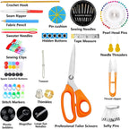 Maxfanay Sewing Kit, Big Sewing Kits for Adults, Kids, Traveler Family Repair, Sewing Supplies with More Color Thread etc