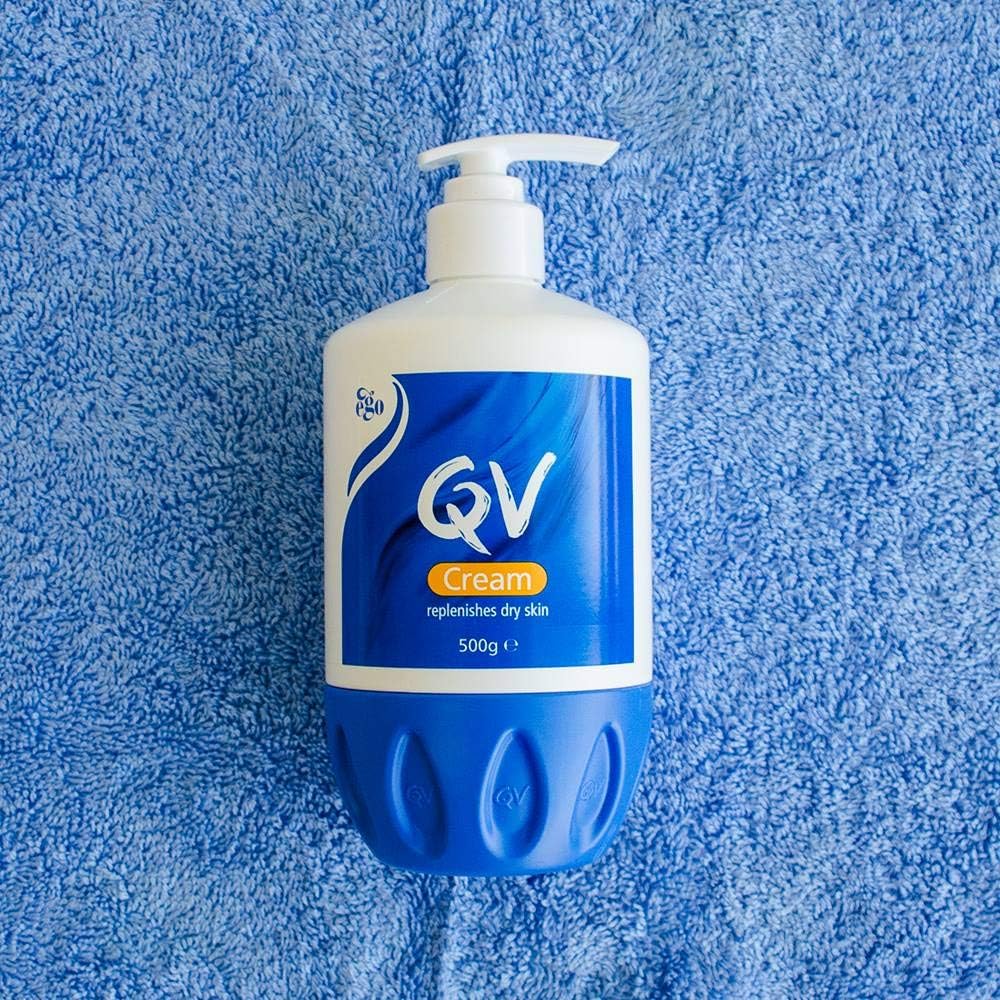 Ego QV Cream for Dry Skin 500g - Moisturizing & Hydrating Skincare for Sensitive Skin