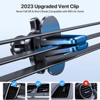 Miracase 【2023 New Generation】Car Phone Holder, Long Arm Phone Holder Car for Dashboard Windshield Air Vent【Heat-Resistant Strong Suction Cup】Car Mobile Holder Compatible with All Smartphones