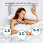 ZAMAT Adjustable Cervical Memory Foam Pillow, Odorless Neck Pillows for Pain Relief, Orthopedic Contour Pillows for Sleeping with Cooling Pillowcase, Bed Support Pillow for Side, Back, Stomach Sleeper