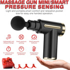 cotsoco Mini Massage Gun, Pocket-Size Deep Tissue Percussion Muscle Massage Gun, USB-C Fast Charge, Handheld Back Neck Massager for Pain Relief, Best Gifts for Dad Mom