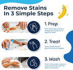 Miss Mouth's Messy Eater Stain Treater Spray - 4oz 3 Pack Stain Remover - Newborn & Baby Essentials - No Dry Cleaning Food, Grease, Coffee Off Laundry, Underwear, Fabric