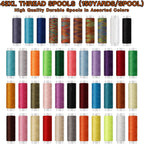 Maxfanay Sewing Kit, Big Sewing Kits for Adults, Kids, Traveler Family Repair, Sewing Supplies with More Color Thread etc