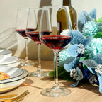 SHYRC Long Stem Wine Glasses Set of 8, 12oz Clear Red/White for Party, Wedding and Home (US-LTN-HJB-6303-8)
